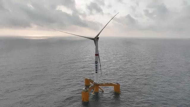 南沙群岛石油可开采！中国深海风电机抗17级台风为钻井平台供电(图3)